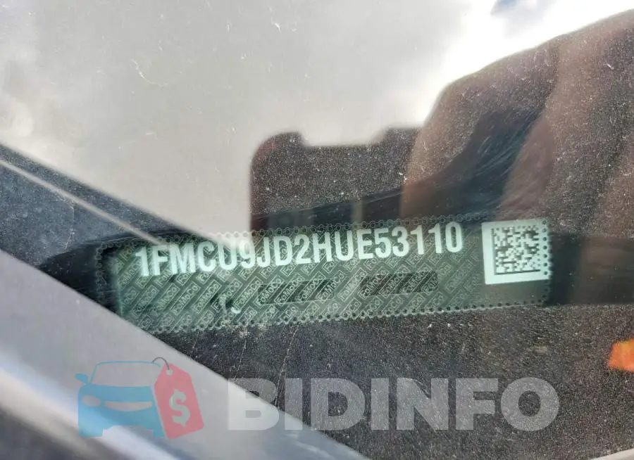 1FMCU9JD2HUE53110 Photo# 13