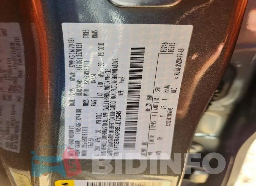 1FTER4KP9SLE72549 Photo# 12