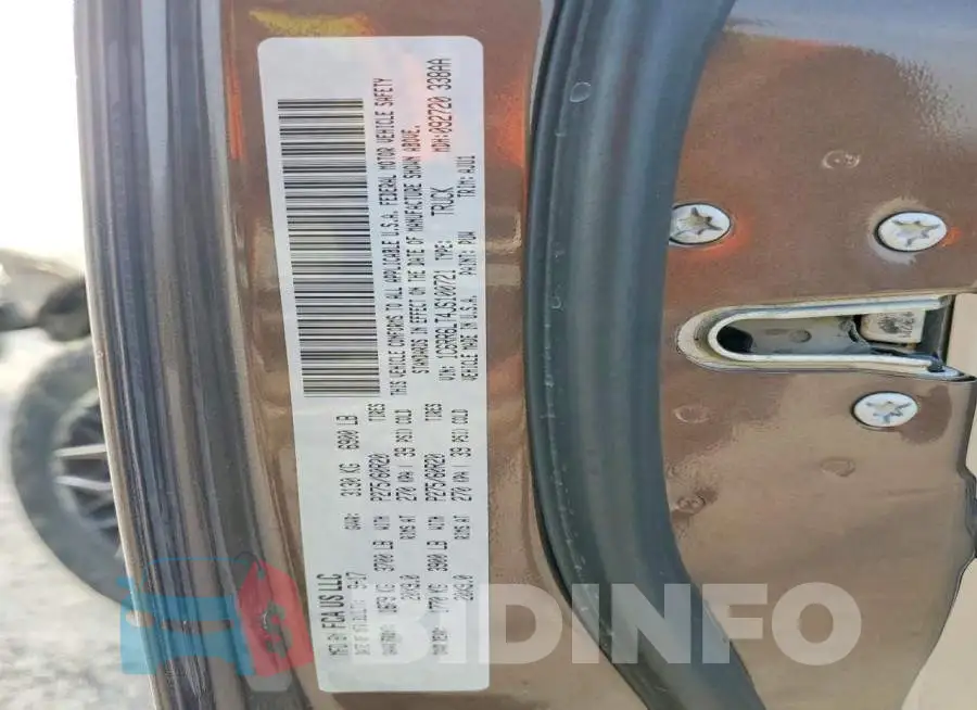 1C6RR6LT4JS100721 Photo# 13