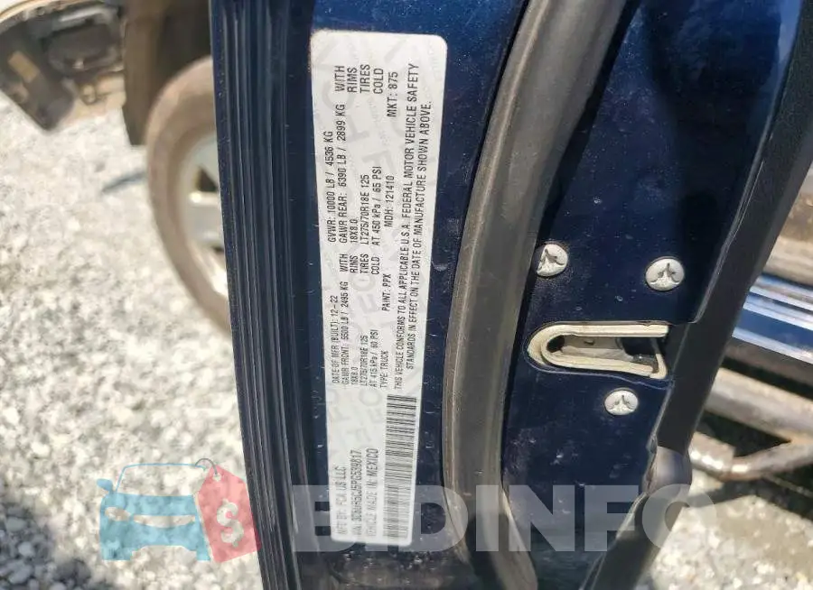 3C6UR5CJ5PG539817 Photo# 12