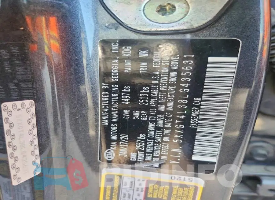 5XXGT4L38LG435631 Photo# 12