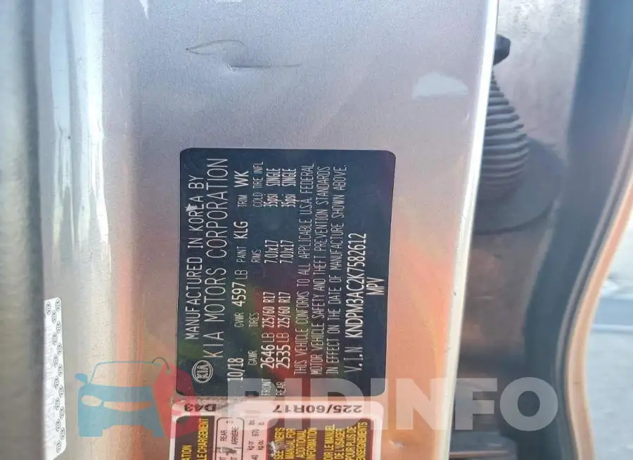 KNDPM3AC2K7582612 Photo# 13