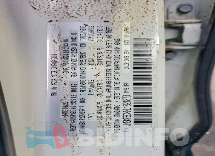 JM3KFBCMXL1821873 Photo# 13