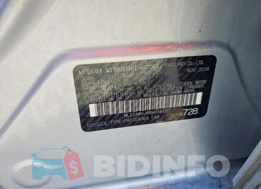 ML32AWHJ8RH038227 Photo# 12