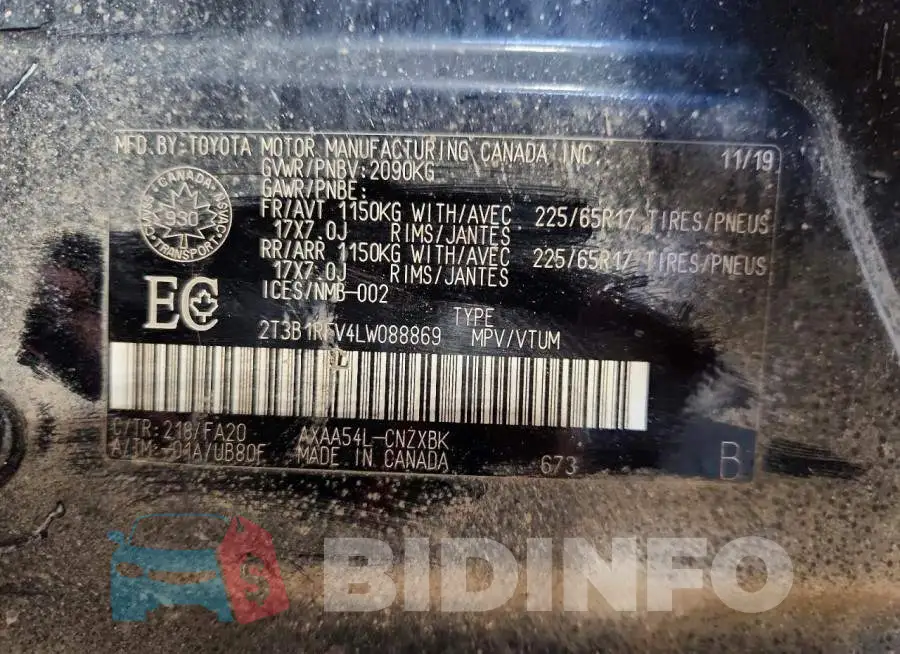 2T3B1RFV4LW088869 Photo# 13