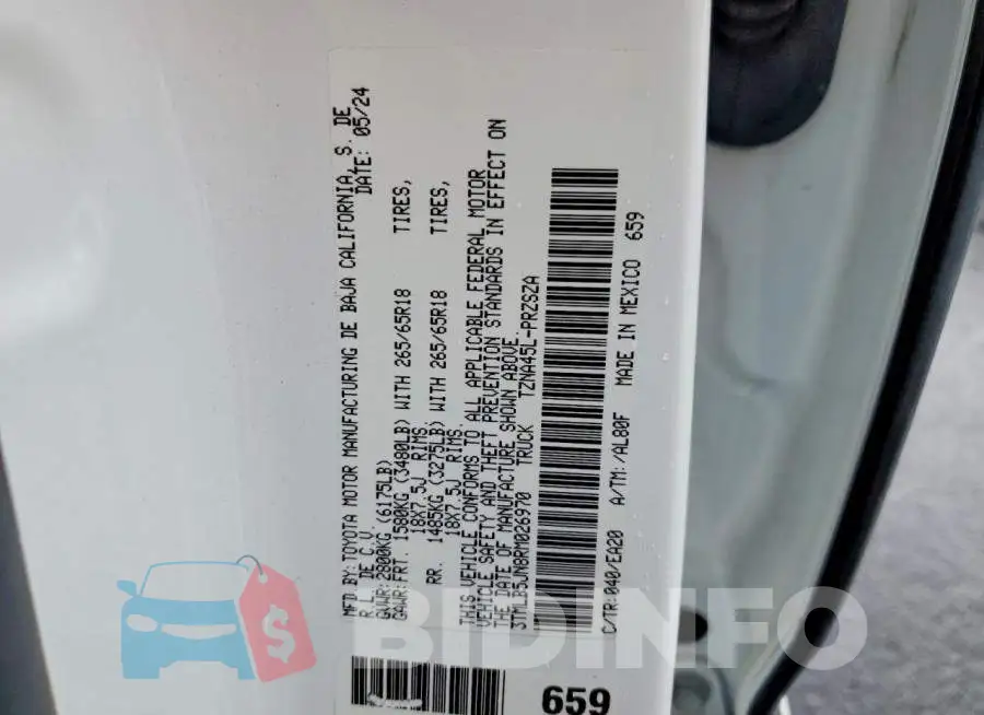 3TMLB5JN8RM026970 Photo# 12