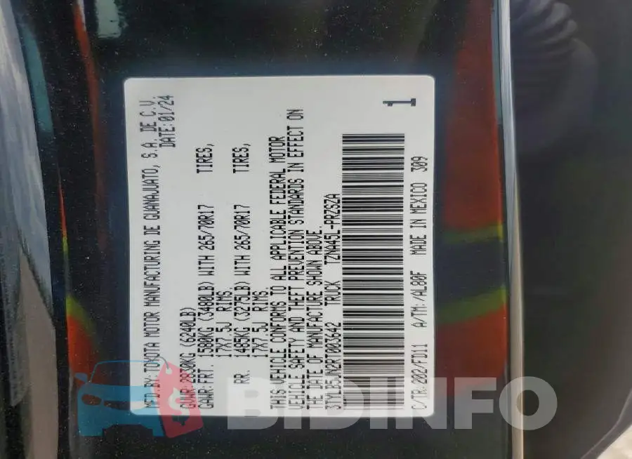 3TYLB5JN2RT003642 Photo# 12