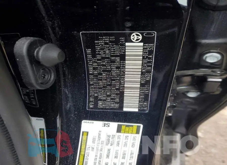 5YFB4MDE6TP367232 Photo# 13