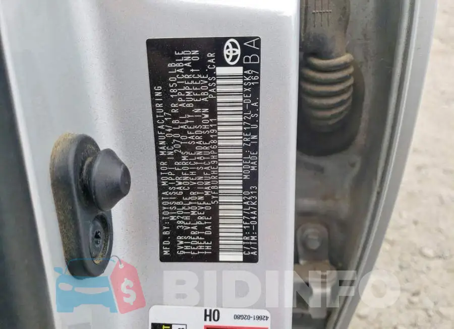 5YFBURHE9HP681911 Photo# 12