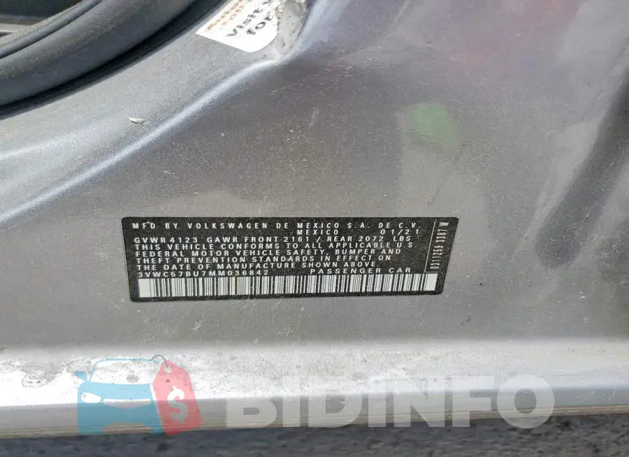 3VWC57BU7MM036842 Photo# 13