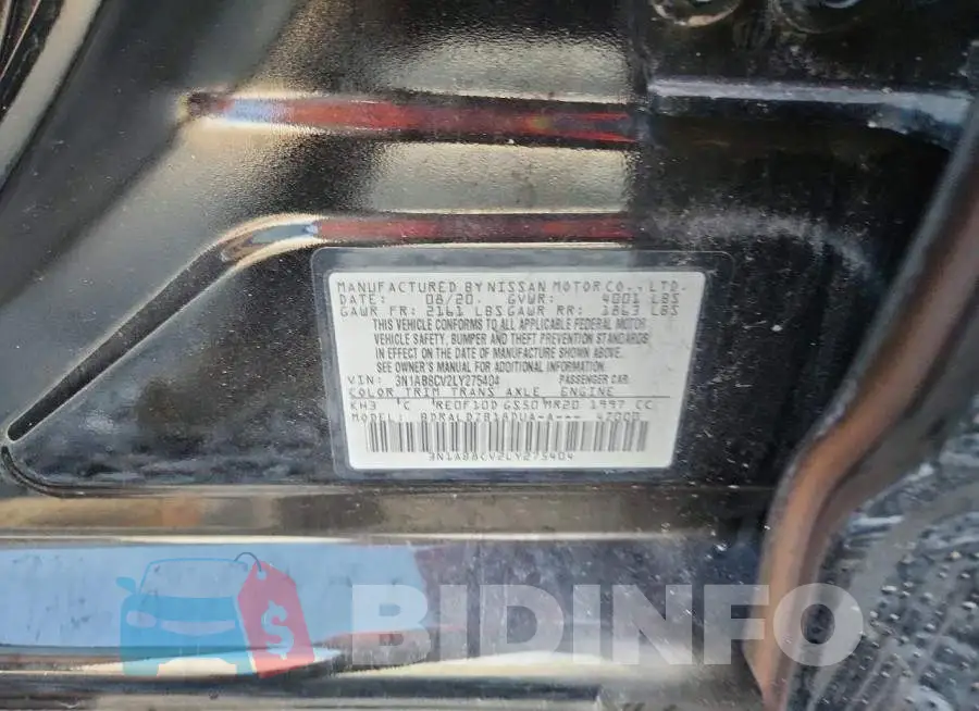 3N1AB8CV2LY275404 Photo# 13