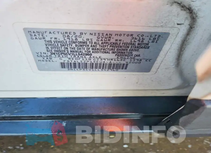 3N1CP5CV1LL542960 Photo# 13
