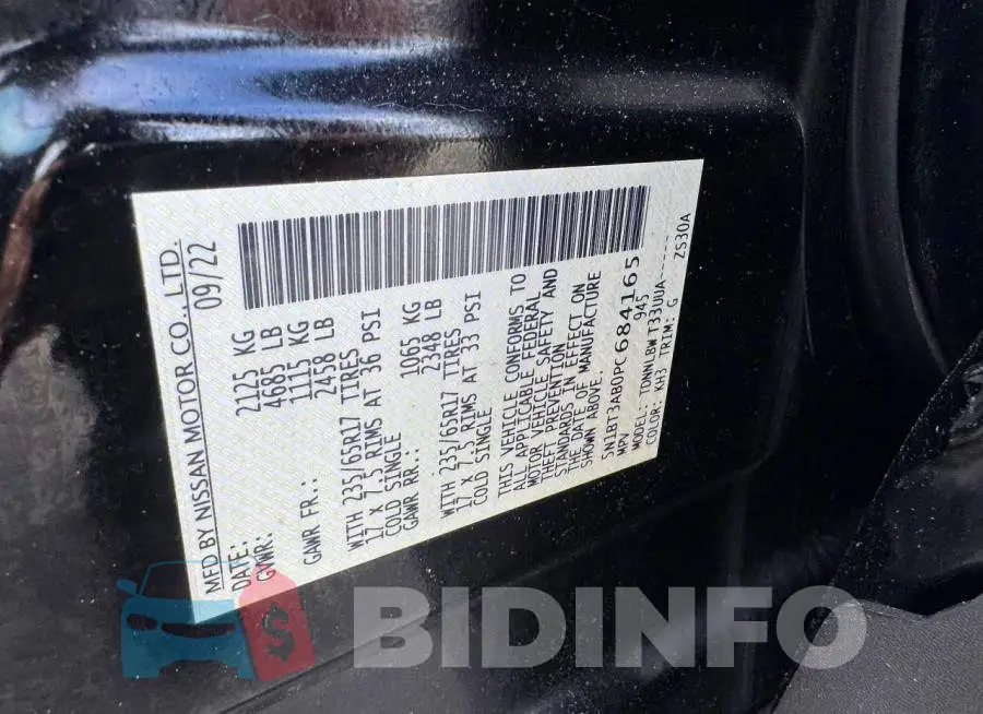5N1BT3AB0PC684165 Photo# 10