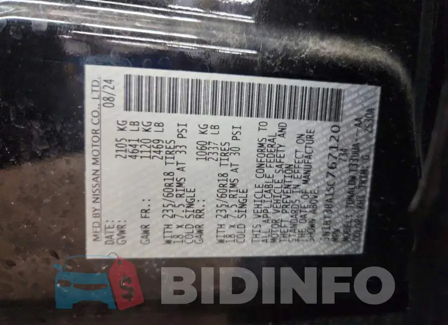 5N1BT3BA1SC767120 Photo# 14