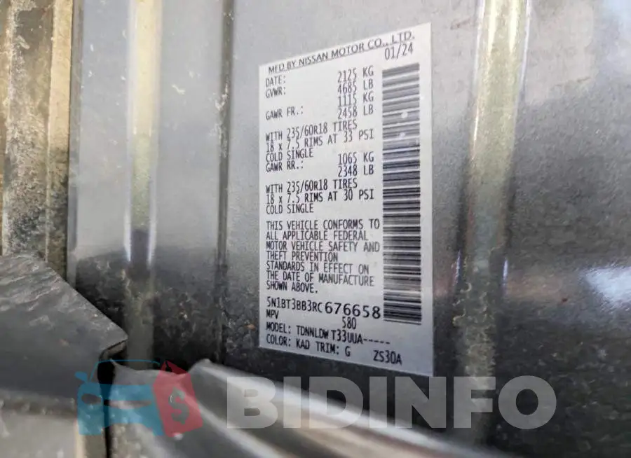 5N1BT3BB3RC676658 Photo# 13