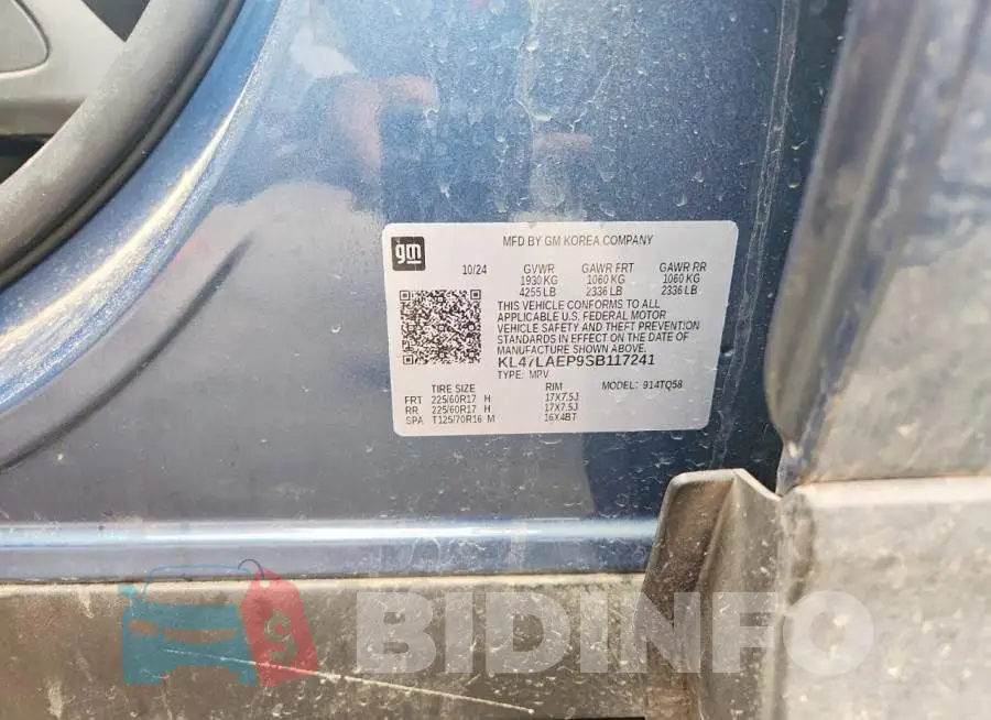 KL47LAEP9SB117241 Photo# 13