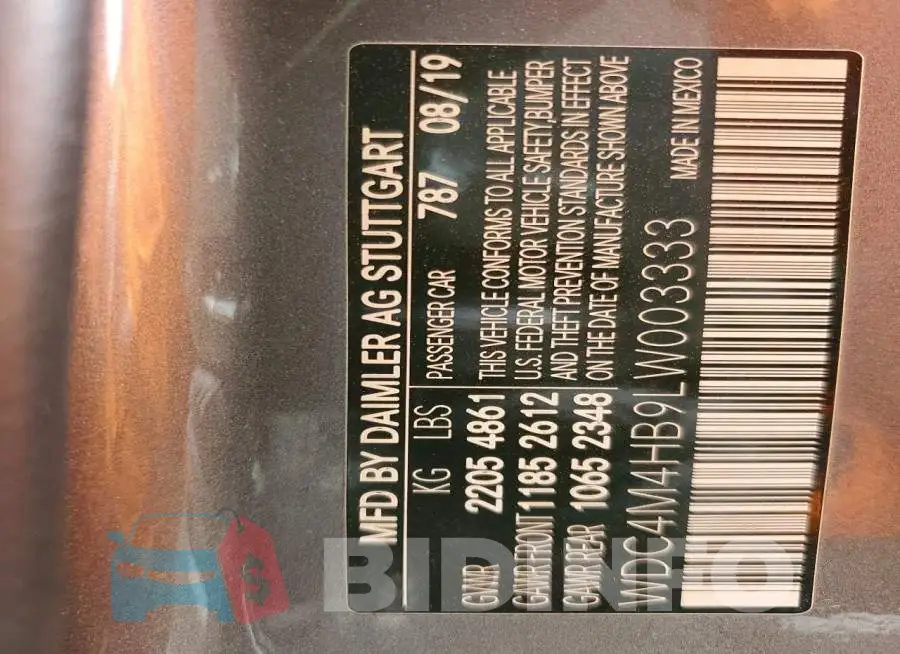 WDC4M4HB9LW003333 Photo# 13