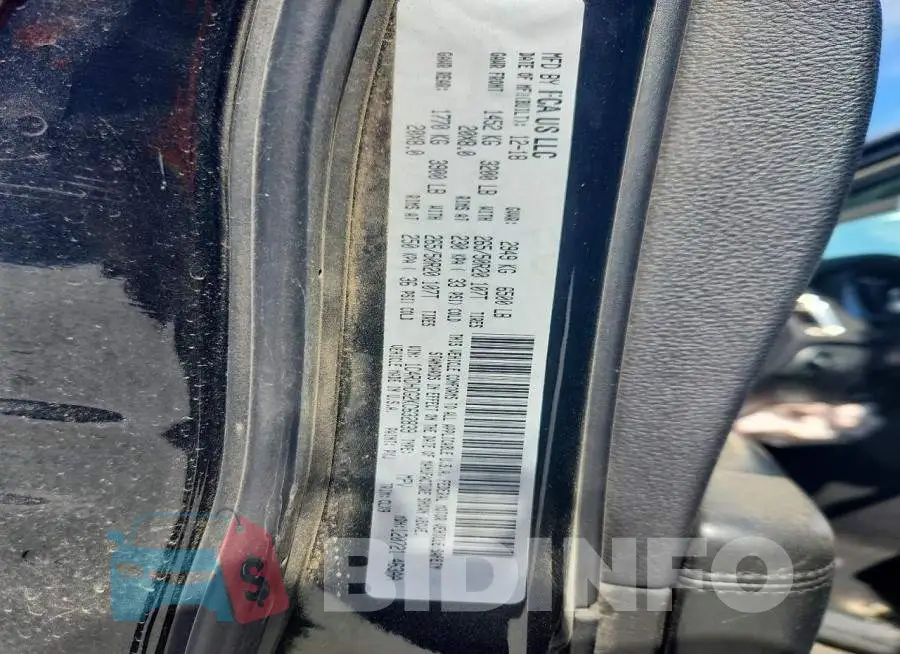 1C4RDHDG2KC632839 Photo# 14