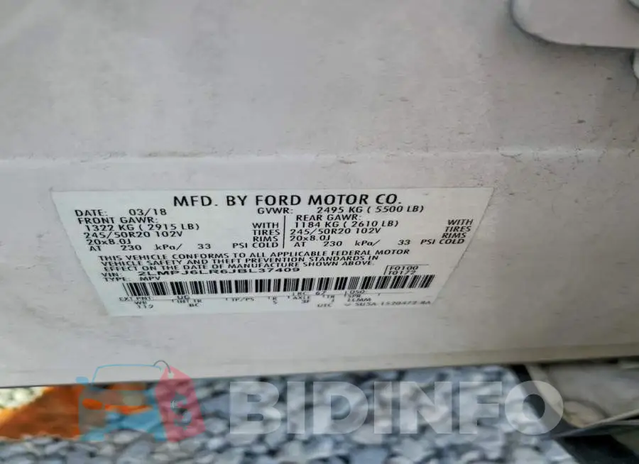 2LMPJ6LR6JBL37409 Photo# 14