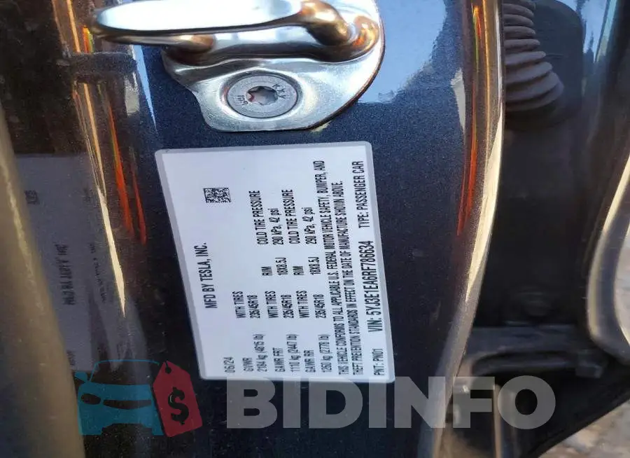 5YJ3E1EA6RF786634 Photo# 12