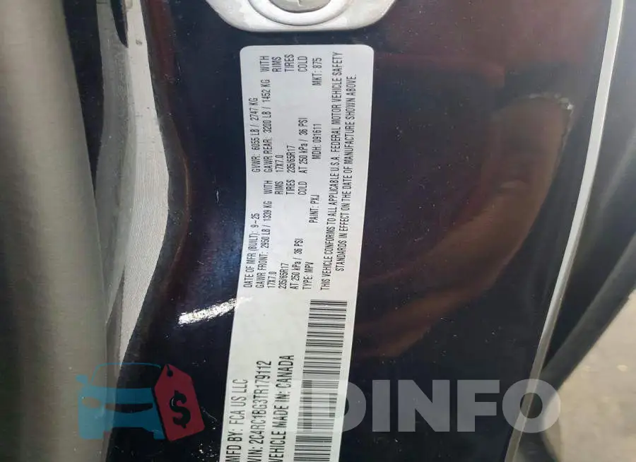 2C4RC1BG3TR179112 Photo# 13