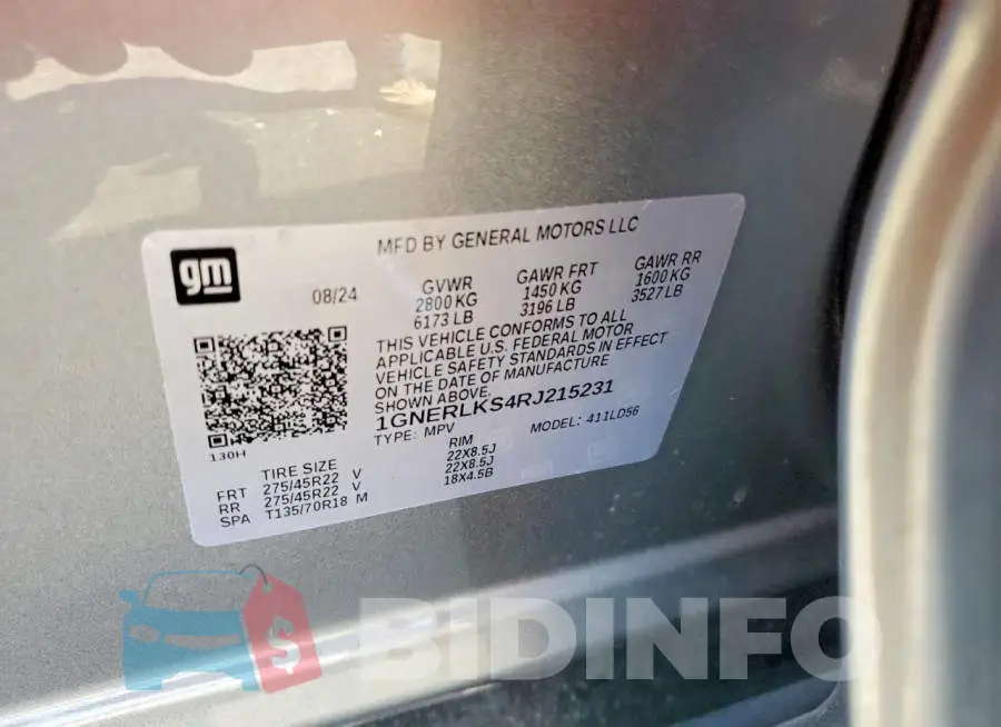 1GNERLKS4RJ215231 Photo# 13