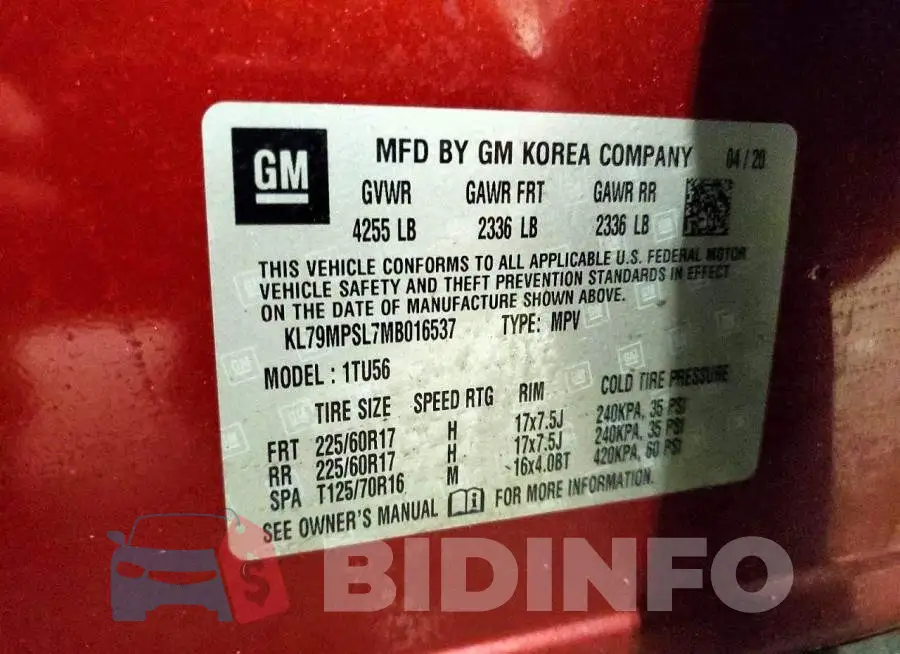 KL79MPSL7MB016537 Photo# 13