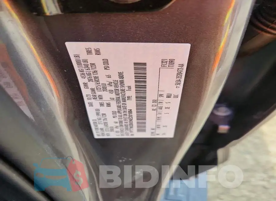 1FT7W2B65NED01884 Photo# 12