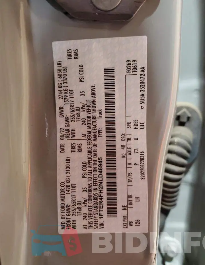 1FTER4FH2NLD46945 Photo# 12