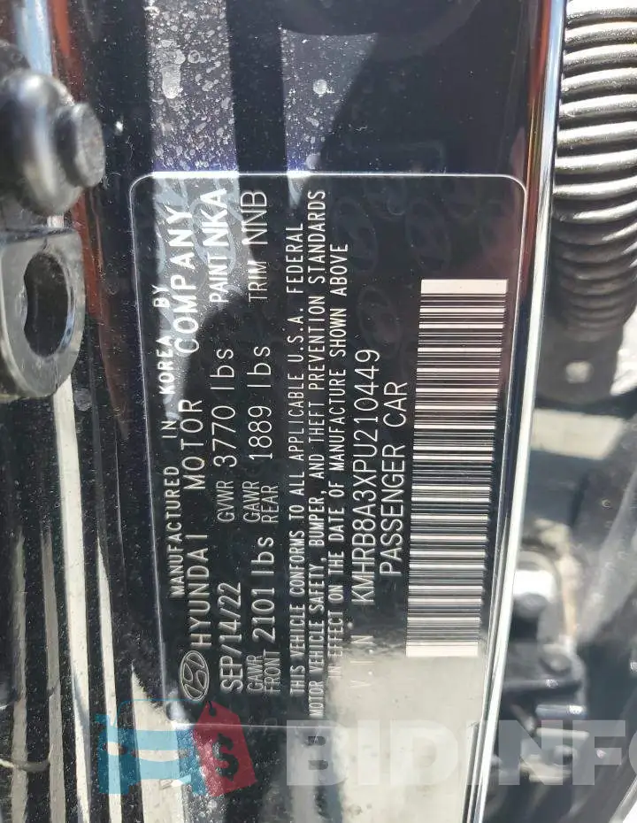 KMHRB8A3XPU210449 Photo# 13