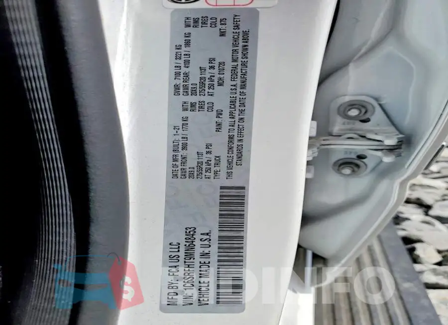 1C6SRFHT9MN648453 Photo# 13