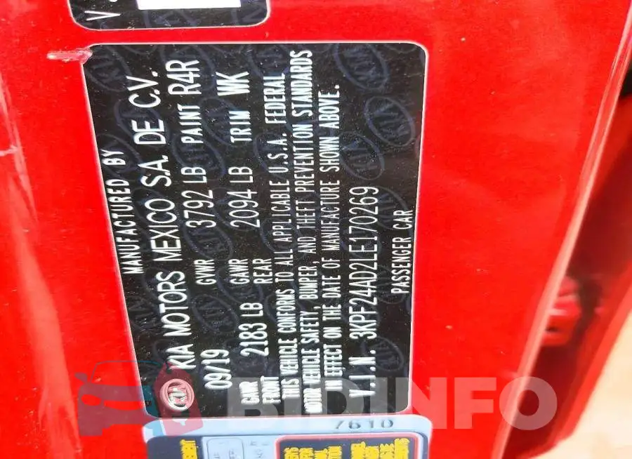 3KPF24AD2LE170269 Photo# 12
