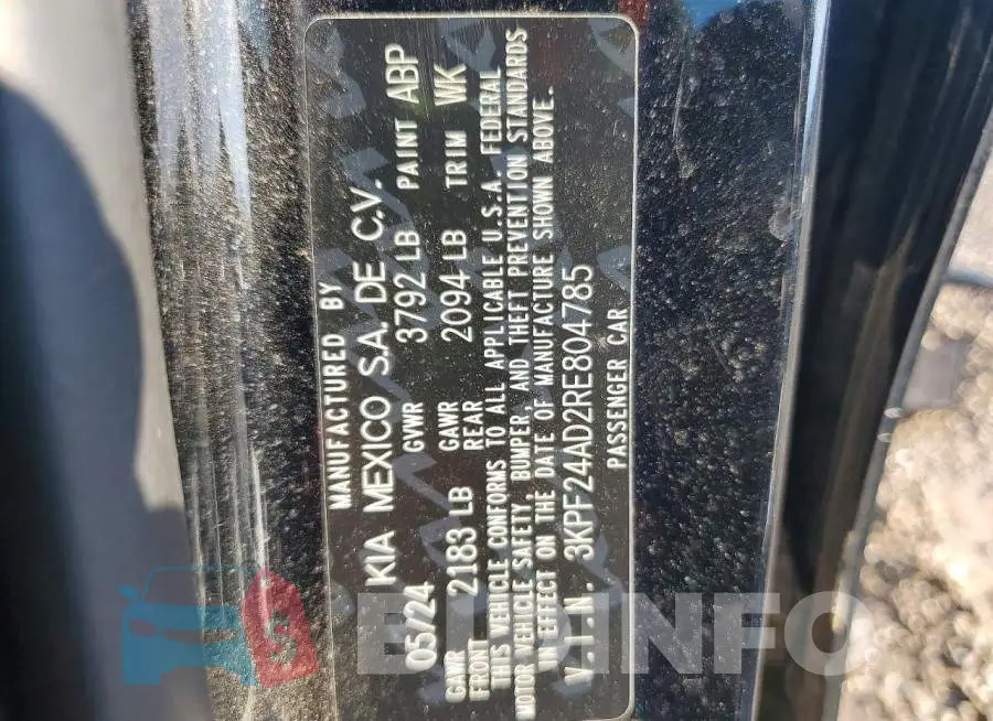 3KPF24AD2RE804785 Photo# 12