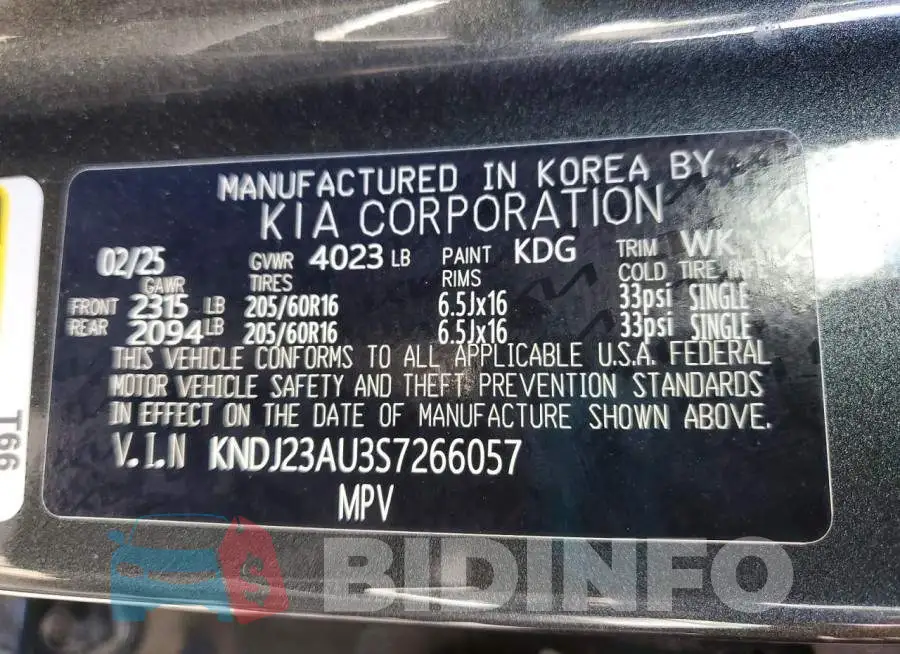 KNDJ23AU3S7266057 Photo# 13