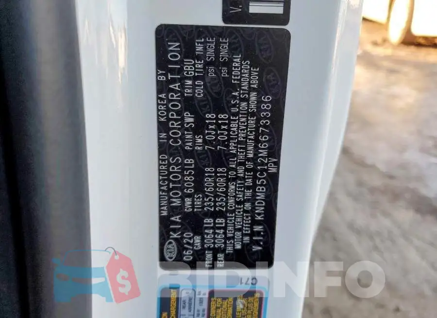 KNDMB5C12M6673386 Photo# 13