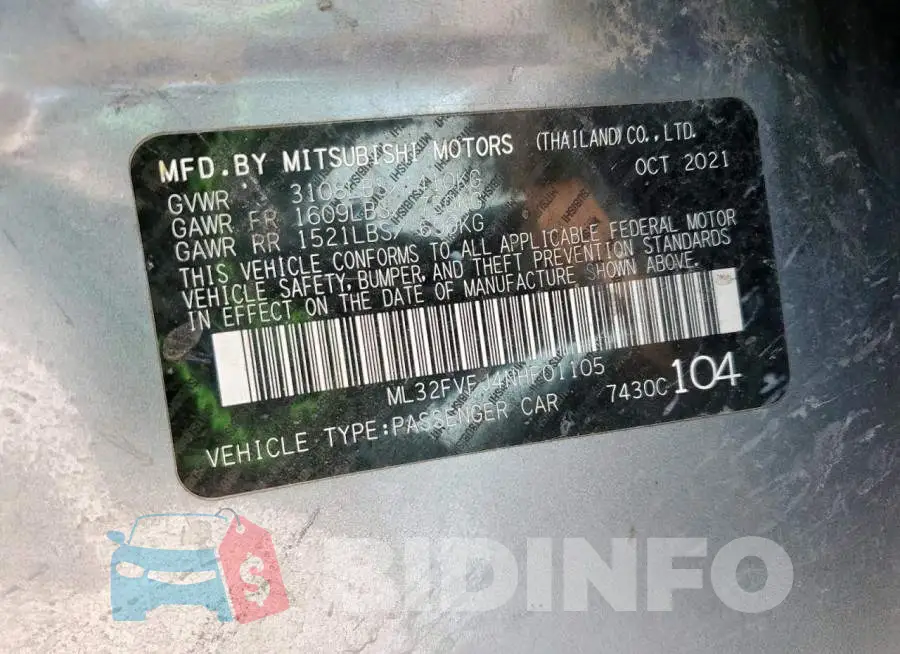ML32FVFJ4NHF01105 Photo# 12