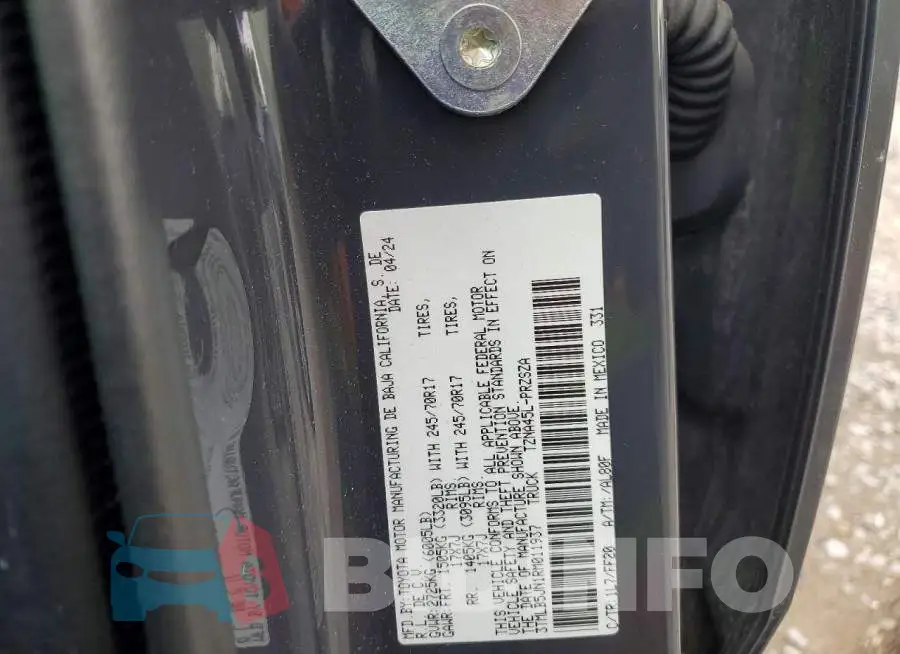 3TMLB5JN1RM011937 Photo# 12