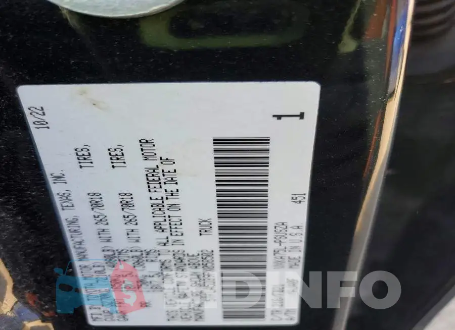 5TFLA5DB9PX058502 Photo# 12