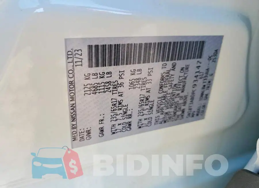 5N1BT3AB0PC934147 Photo# 13