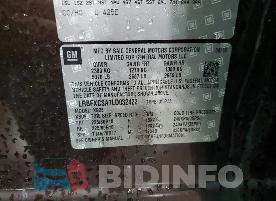 LRBFXCSA7LD032422 Photo# 13