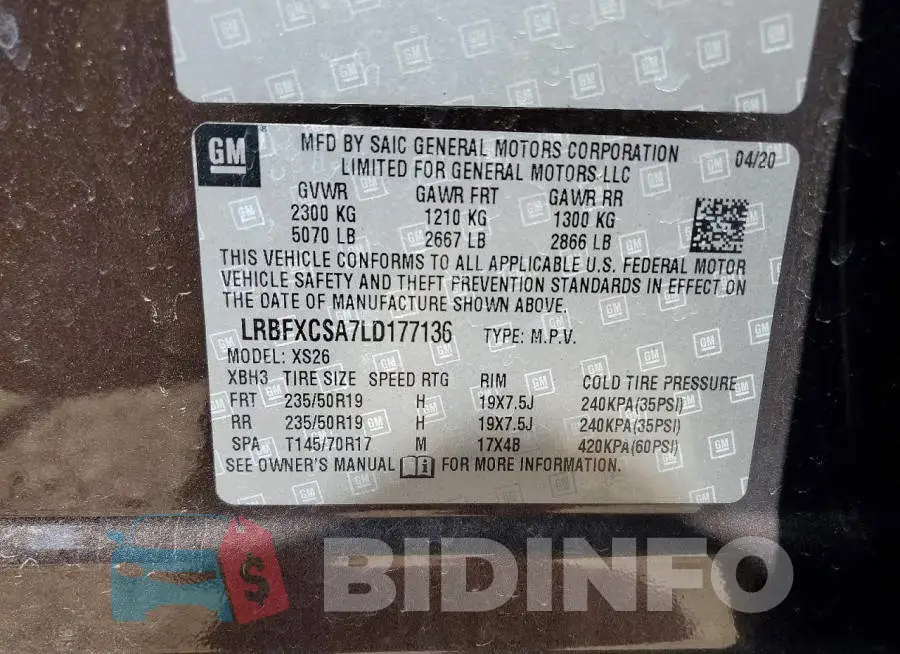 LRBFXCSA7LD177136 Photo# 13
