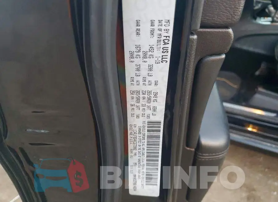 1C4RJFBG4KC672002 Photo# 13