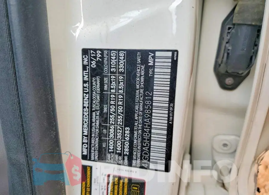 4JGDA5HB4HA985812 Photo# 12