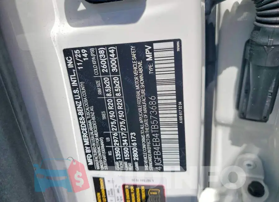 4JGFB4EB4TB573686 Photo# 13