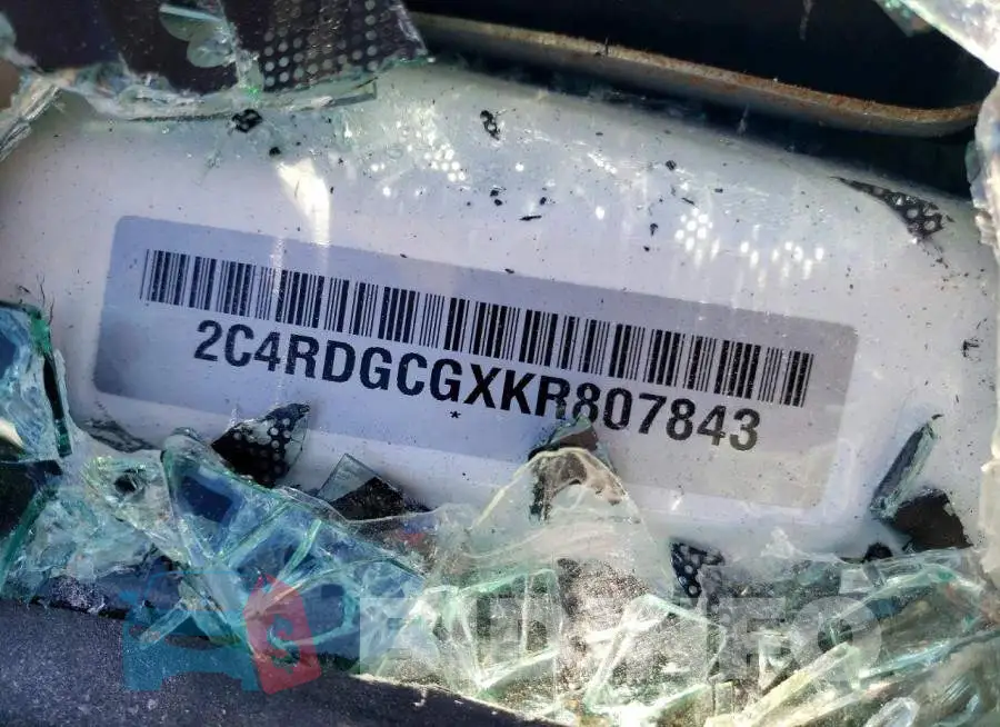 2C4RDGCGXKR807843 Photo# 14