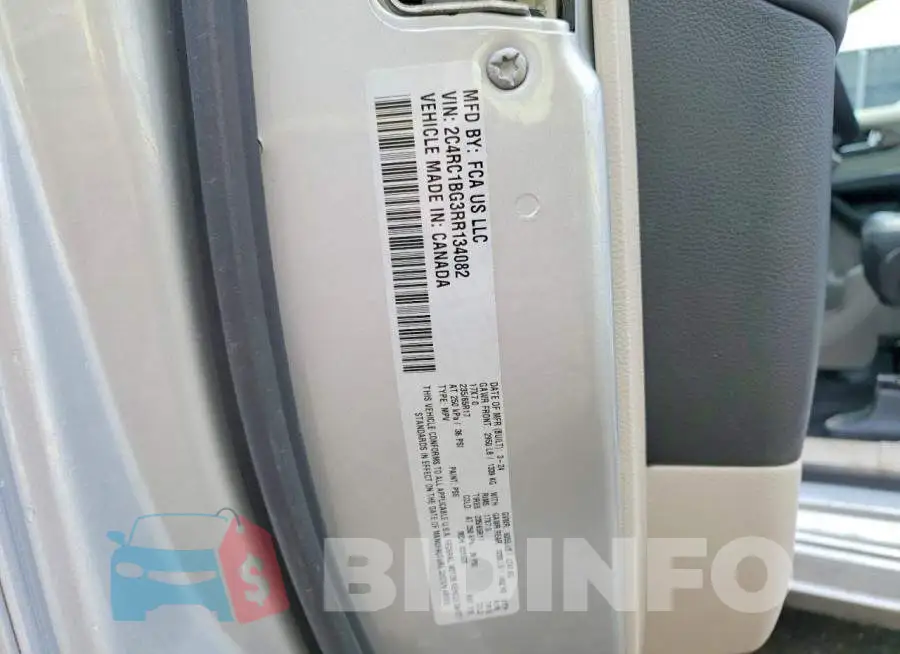 2C4RC1BG3RR134082 Photo# 13