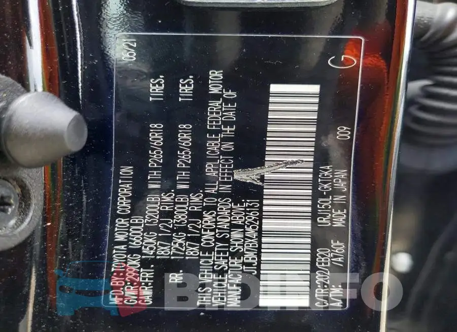 JTJBM7BX4M5296131 Photo# 13