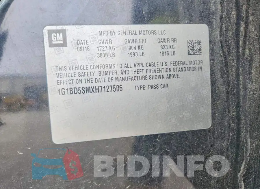 1G1BD5SMXH7127506 Photo# 12