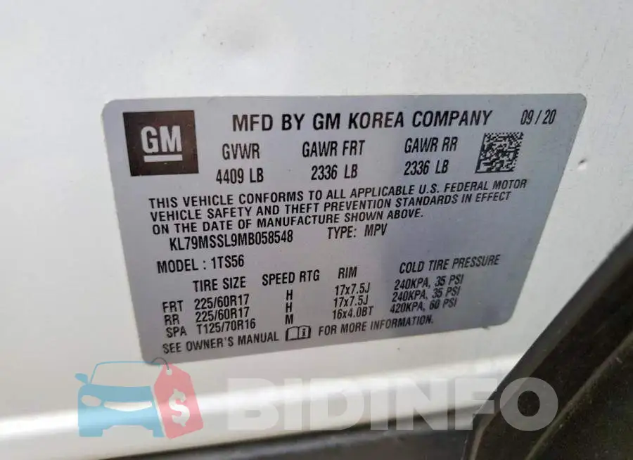 KL79MSSL9MB058548 Photo# 13