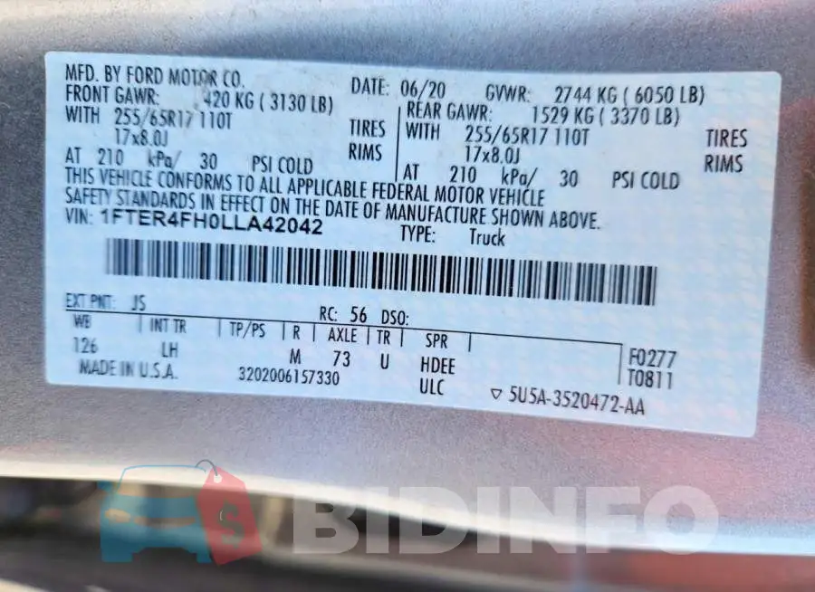 1FTER4FH0LLA42042 Photo# 12